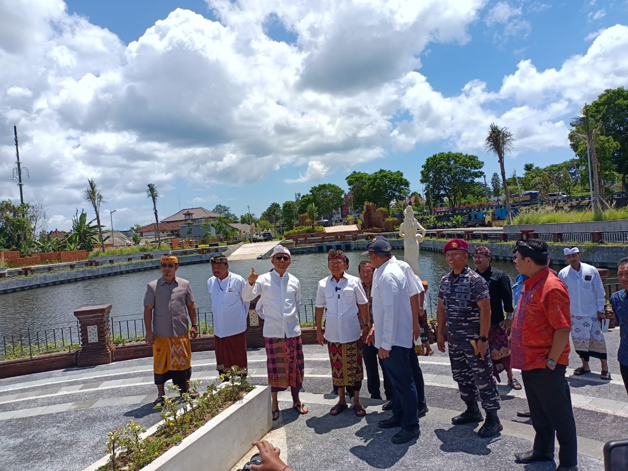 Jadi Obyek Wisata Baru Di Kota Denpasar Dilengkapi Jogging Track dan Gazebo, Embung Sanur Diresmikan.
