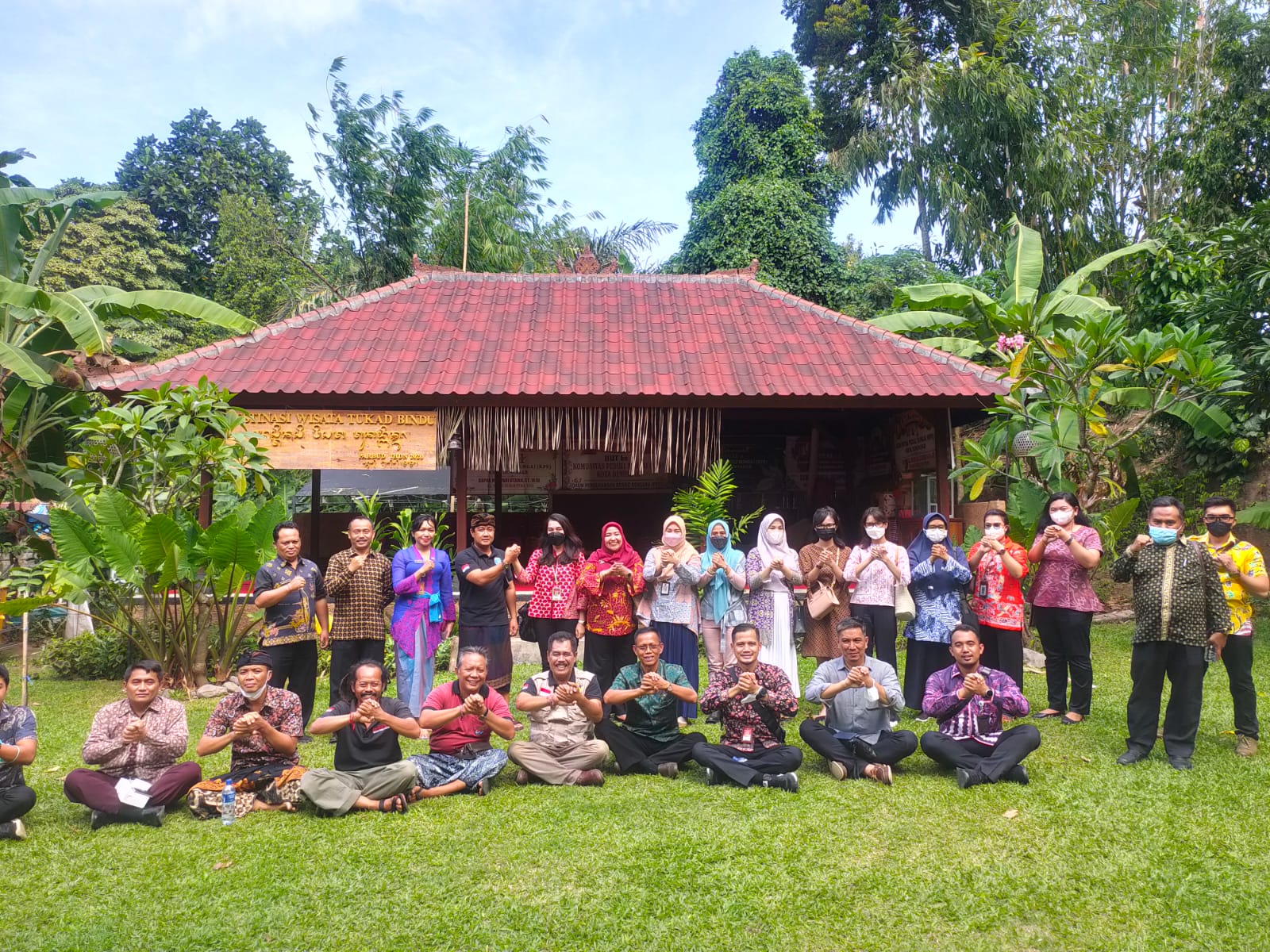 Yayasan Tukad Bindu Terima Kunjungan Lapangan Pusat Fasilitasi Kerja Sama Kemendagri