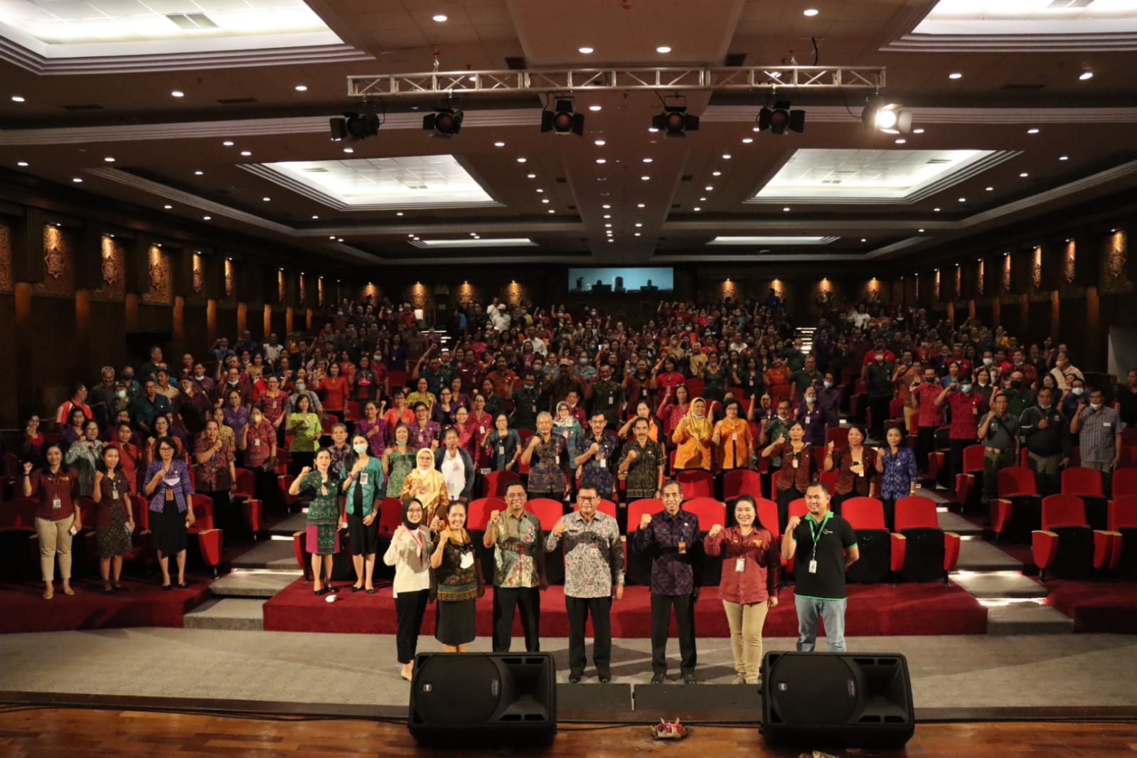 Sekda Alit Wiradana Buka Gathering Calon Pensiunan 2023 Pemkot Denpasar
