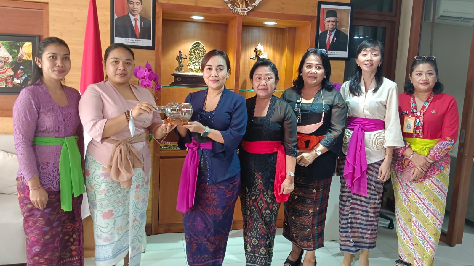 Dukung Pemberdayaan UKM /IKM, Dekranasda Kota Denpasar Jalin Sinergitas  Dengan Kopitu DPC Denpasar