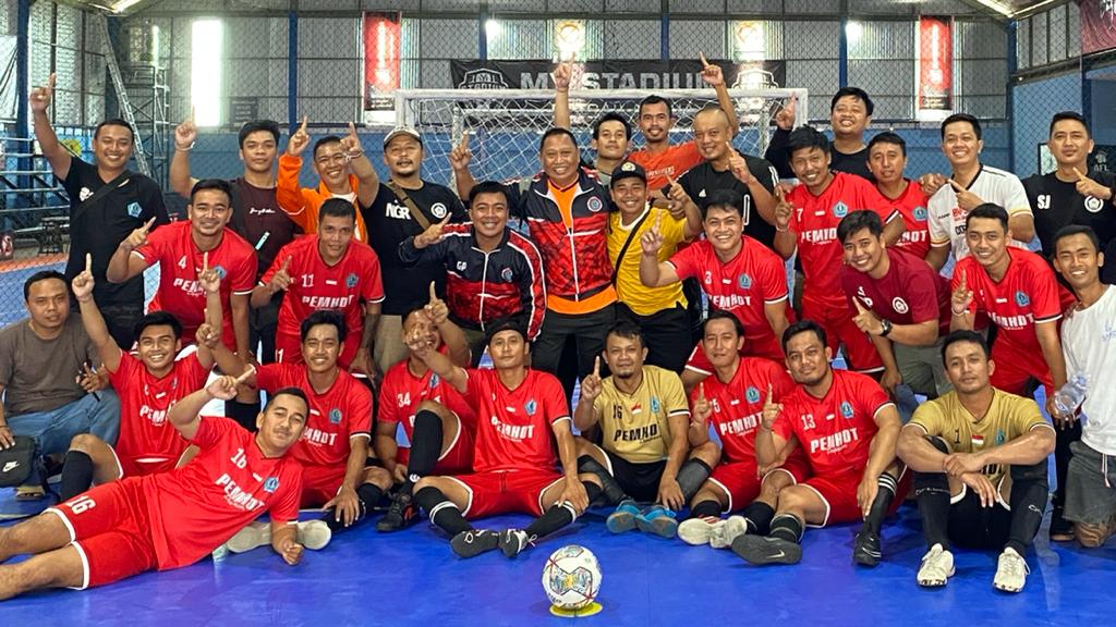 Serangkaian Hut Pemprov Bali Ke-56  Pemkot Denpasar Raih Juara 1 Cabang Futsal