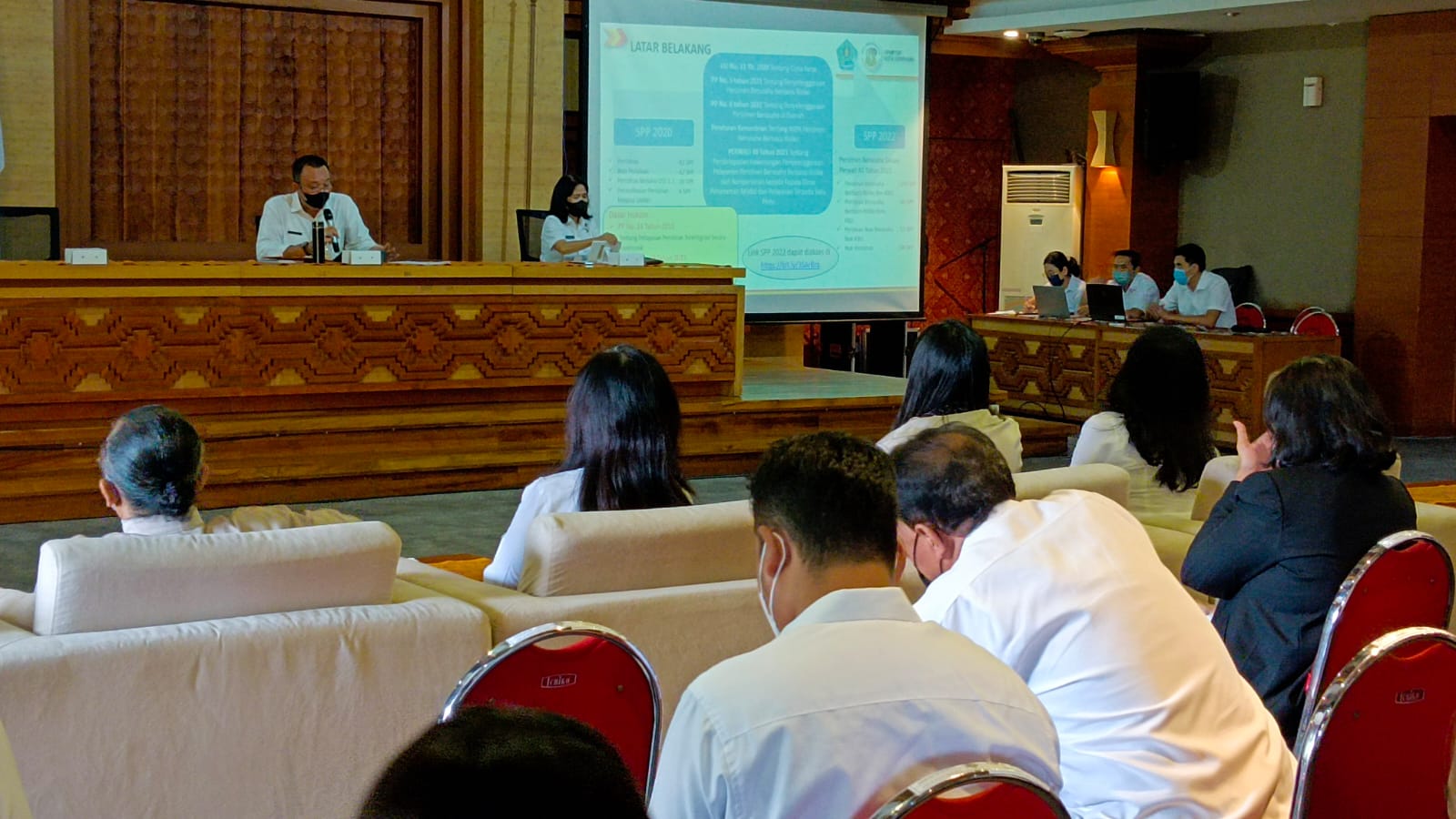 DMPTSP Kota Denpasar Gelar Forum Konsultasi Publik Standar Pelayanan Publik (SPP) Tahun 2022