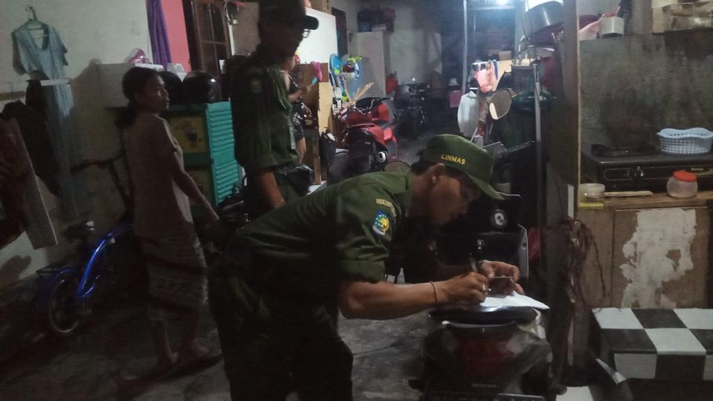Antisipasi Kamtibmas, Desa Sanur Kauh Gelar Pendataan Penduduk Non Permanen