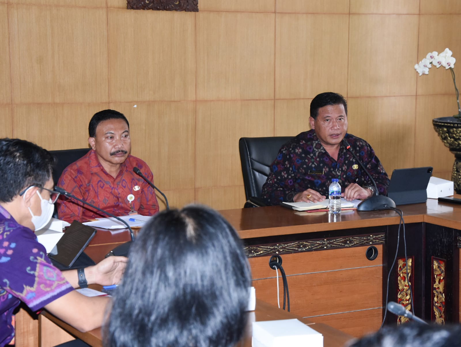 Gandeng Perbekel, Lurah dan Bendesa Adat, Pemkot Denpasar Terus Genjot Percepatan Vaksinasi Booster