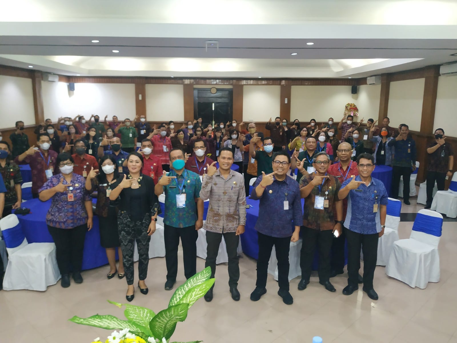 Komitmen Tingkatkan Kompetensi Aparatur   Wawali Arya Wibawa Buka Diklat Pengadaan Barang Jasa