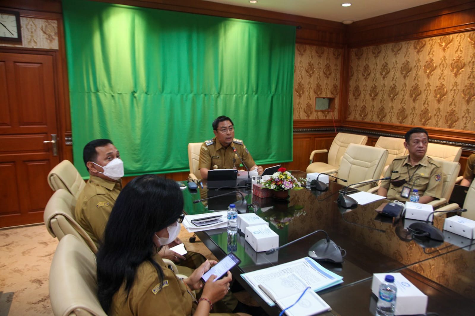 Wawali Arya Wibawa Paparkan Evaluasi SAKIP Kota Denpasar Dihadapan Tim Kemenpan RB   