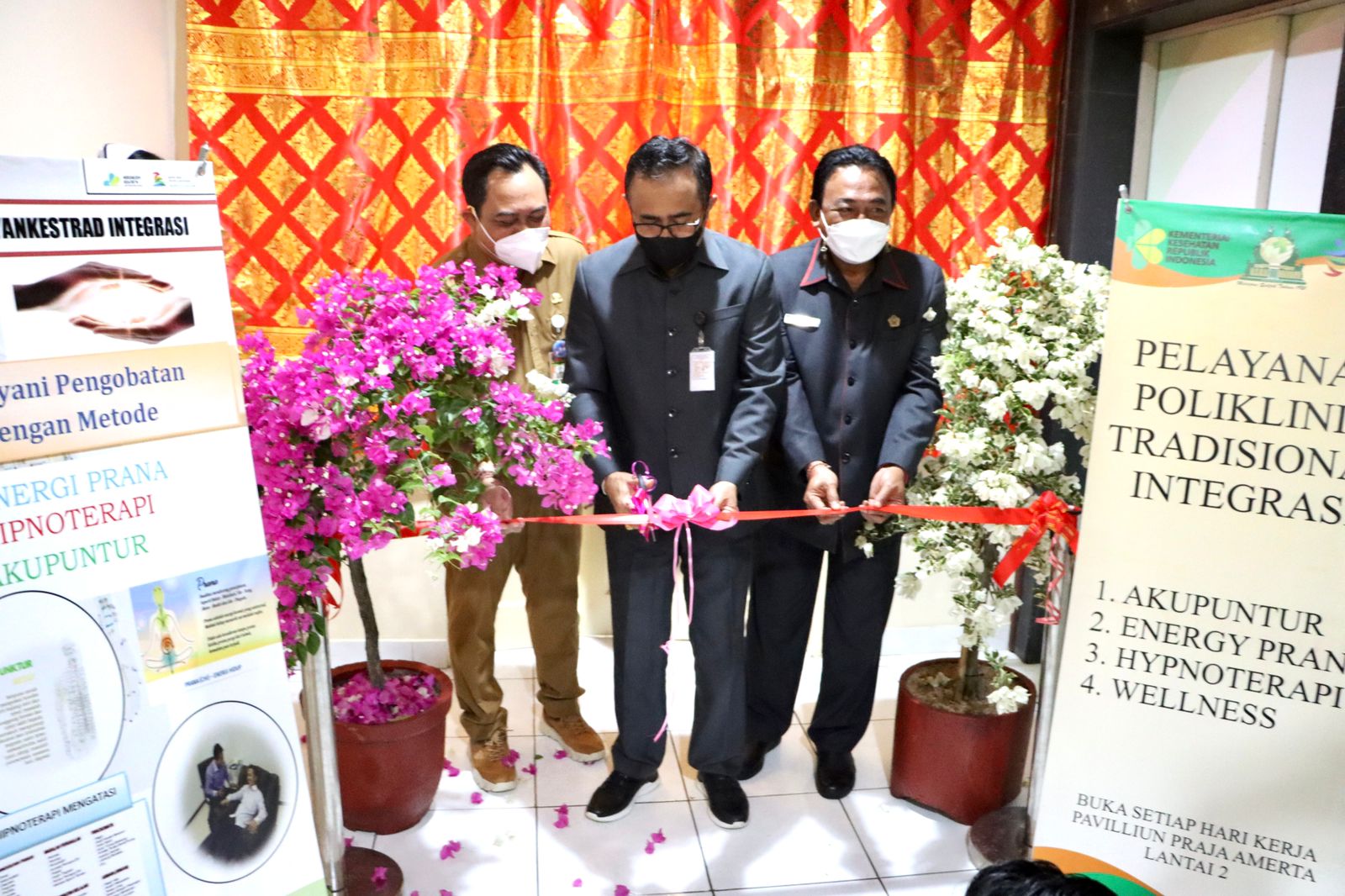Jaya Negara Launching Poliklinik Tradisional Integrasi di RSUD Wangaya