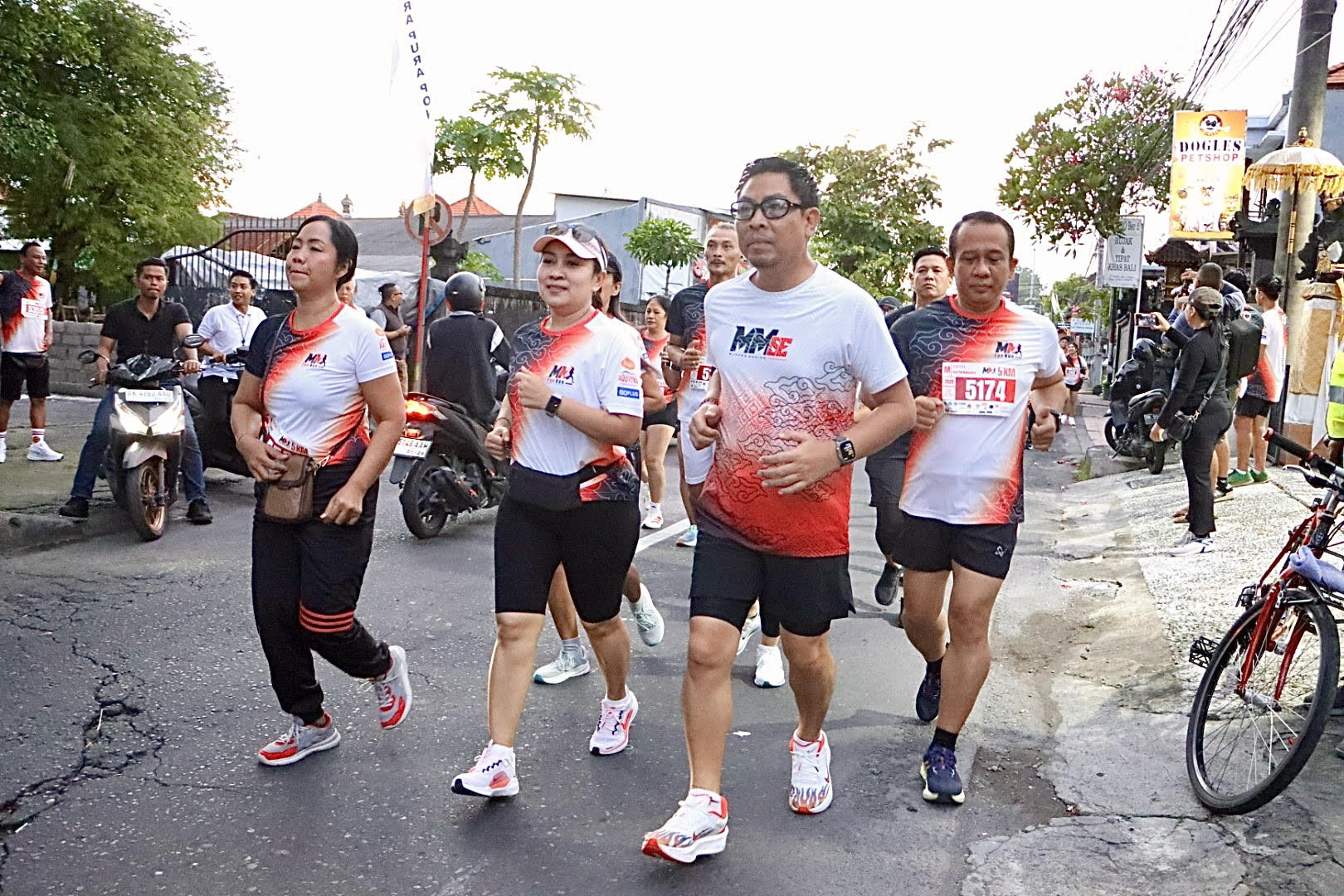Wawali Arya Wibawa Lepas Peserta MMSE Fun Run 5K dan 10K