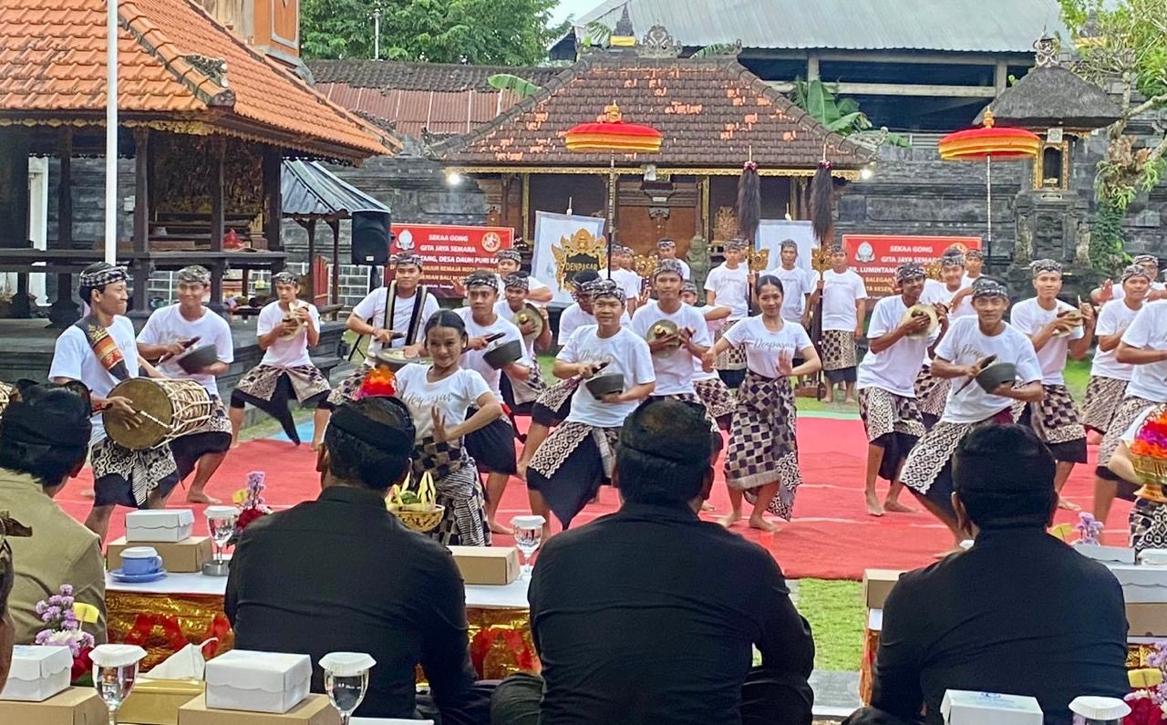 Sekaa Gita Jaya Semara Duta Kota Denpasar Siap Sajikan Penampilan Terbaik pada Lomba Baleganjur PKB XLVII.