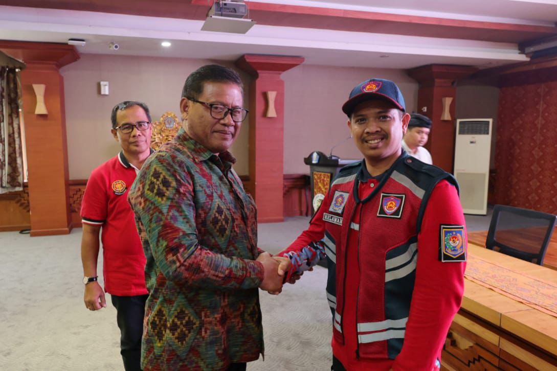 Sekda Alit Wiradana Buka Pembinaan REDKAR 2025 Denpasar Ditunjuk Kemendagri Sebagai Pilot Project Program Resiko Kebakaran
