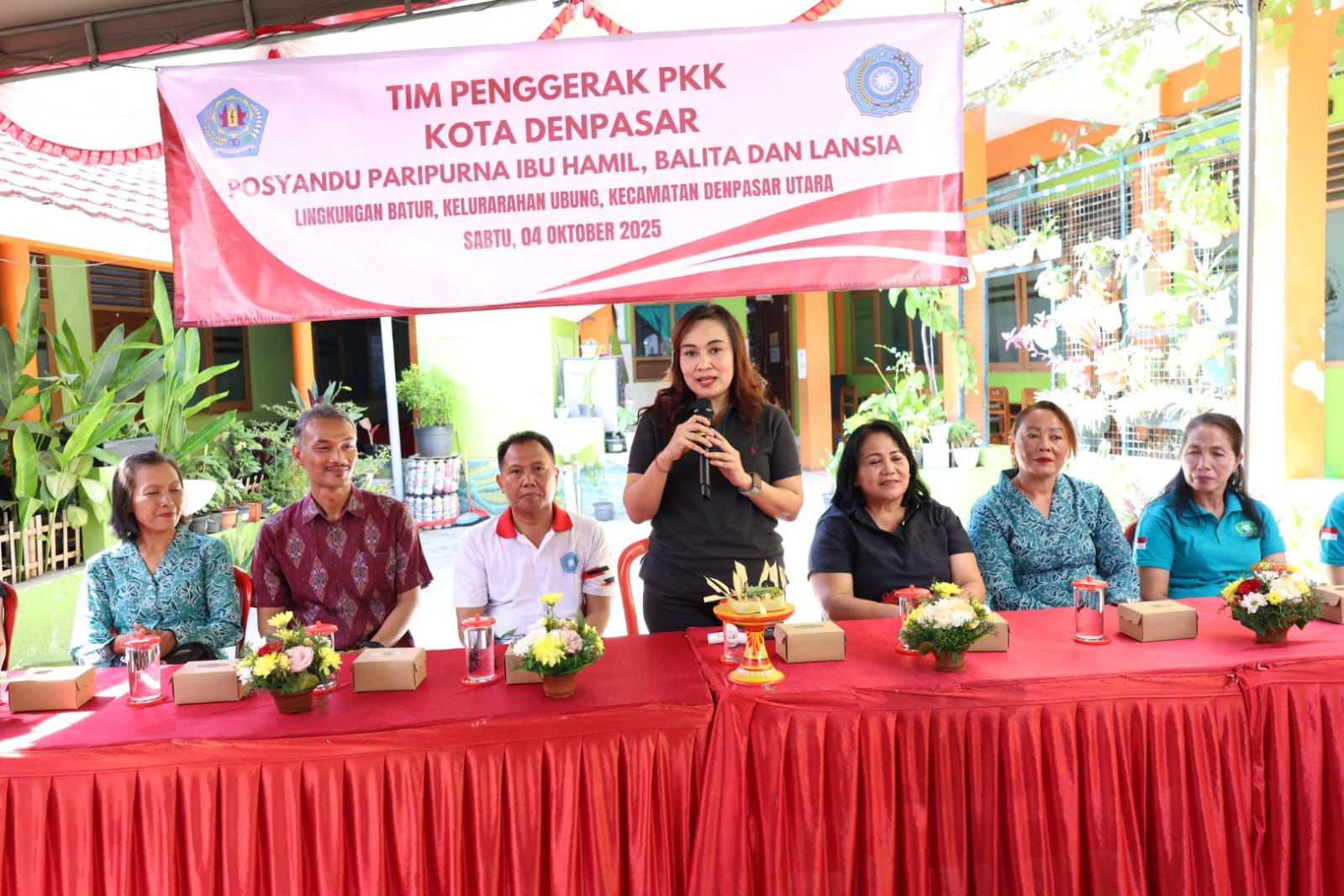 Kota Denpasar Terus Geliatkan Posyandu Wujudkan Kesehatan Masyarakat Berkelanjutan.  Sasar Banjar Batur, Kelurahan Ubung dan Banjar Cerancam, Kelurahan Kesiman.