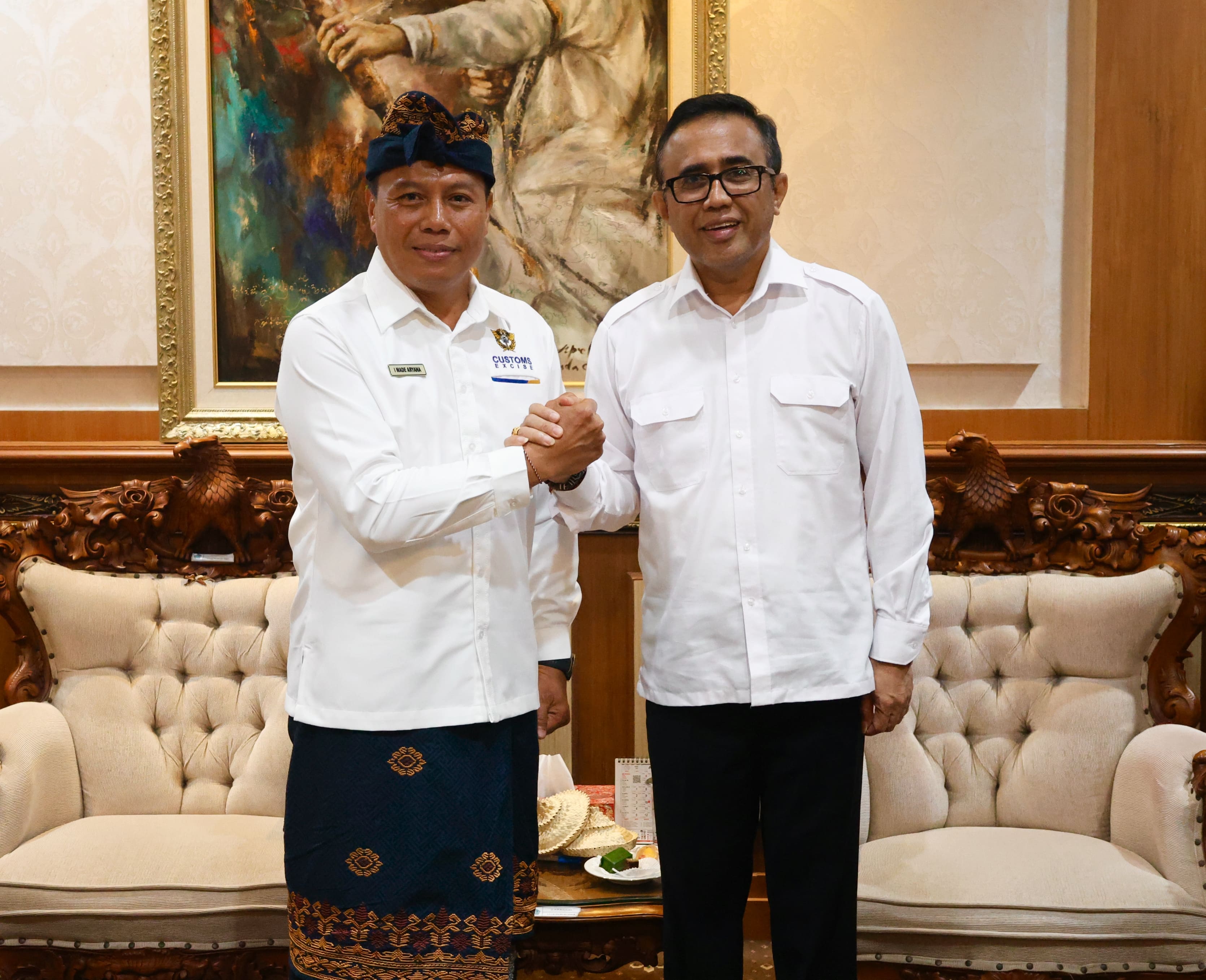 Perkuat Sinergi Antar Instansi, Walikota Jaya Negara Terima Kunjungan Kerja Kepala Kantor Bea Cukai Denpasar 