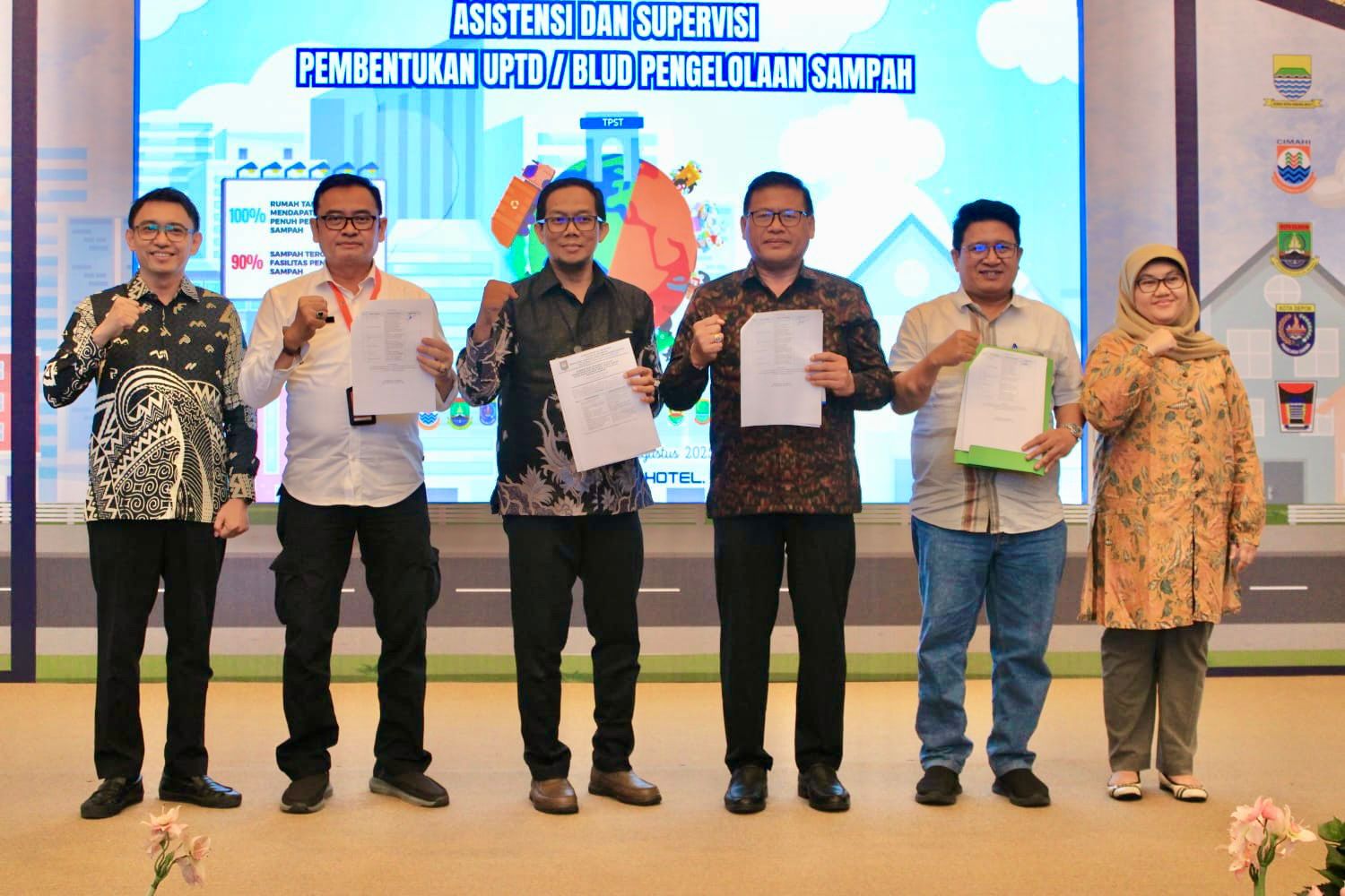Sinergikan Program Pengelolaan Sampah Bersama Pemerintah Pusat Pemkot Denpasar Lakukan Evaluasi, Komitmen Perkuat UPTD.