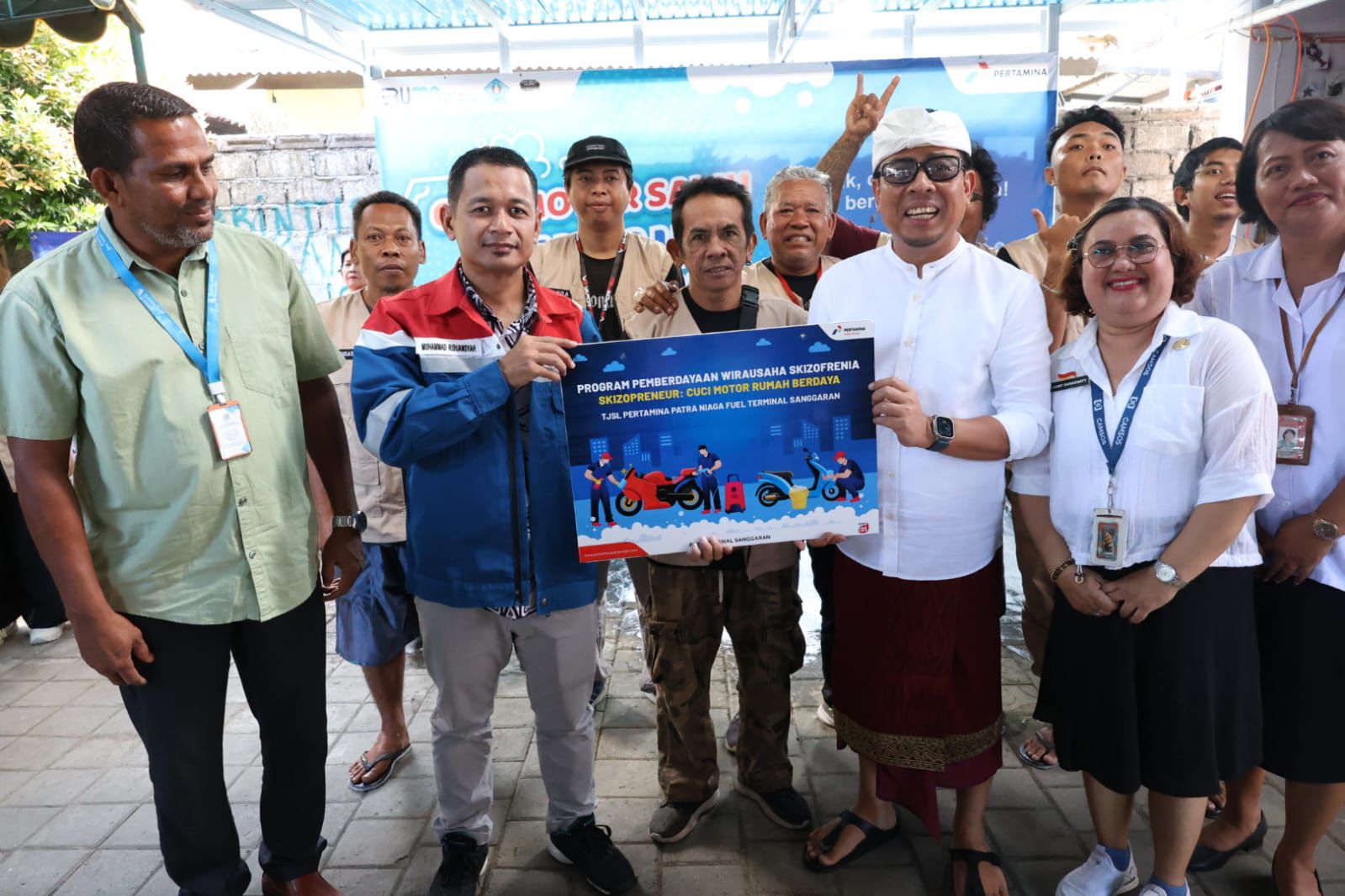 Wawali Arya Wibawa Launching Program Schizophrenia Entrepreneur,  Wujudkan ODS Mampu Jadi Wirausaha Mandiri. 