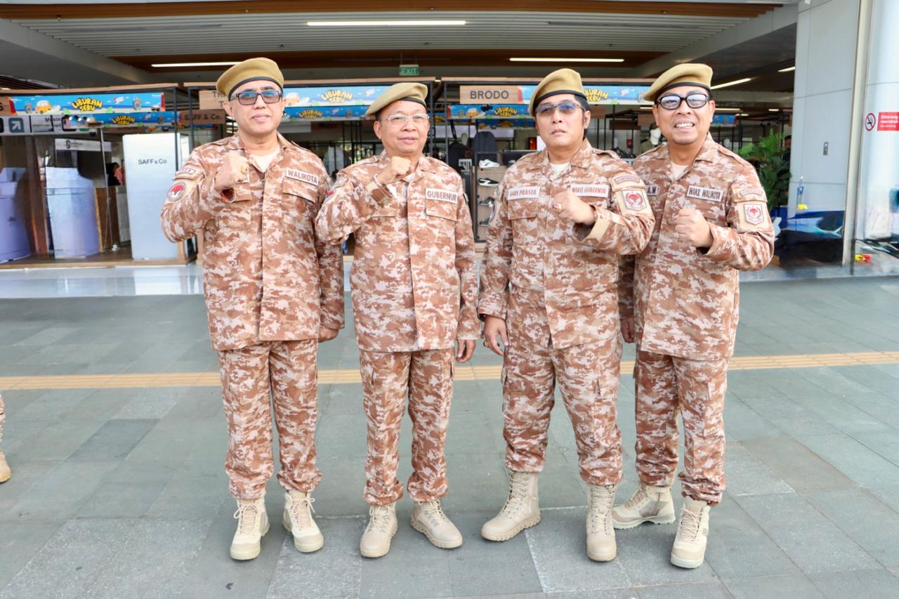 Walikota Jaya Negara dan Wawali Arya Wibawa Ikuti Retreat Kepala Daerah Gelombang II