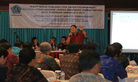 Dari Raker RPJMD Denpasar 2010-2015