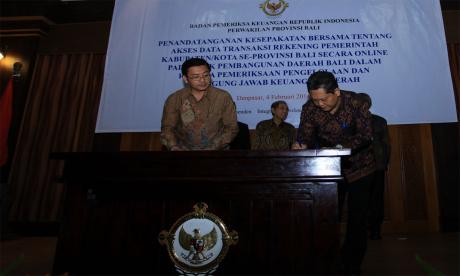 Walikota Teken MoU Dengan BPK