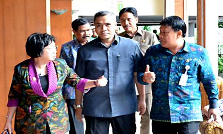 Wamen PAN dan RB Sosialisaskian UU ASN di Hadapan Sekda se-Bali