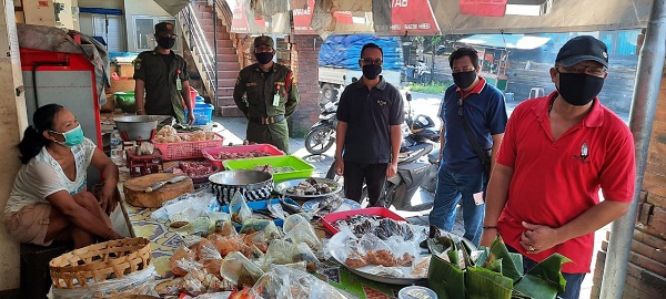 Pastikan Masyarakat Menerapkan Protokol Kesehatan, Kelurahan Pedungan Giatkan Sosialisasi dan Edukasi