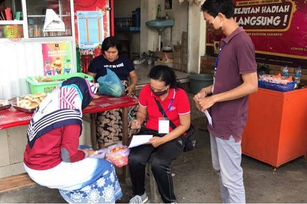 Putus Mata Rantai Penyebaran COVID- I9, Dinas Koperasi dan UKM Denpasar Sosialisasikan Penerapan Protokol Kesehatan, Sasar Warung dan Toko Kelontong.