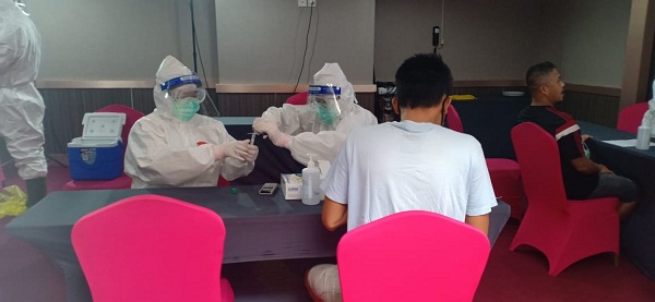 Pemkot Denpasar Kembali Swab Test Kepada 71 Orang PMI