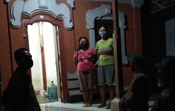 Kelurahan Penatih Gelar Monitoring Protokol Kesehatan Cegah Penyebaran Covid-19.