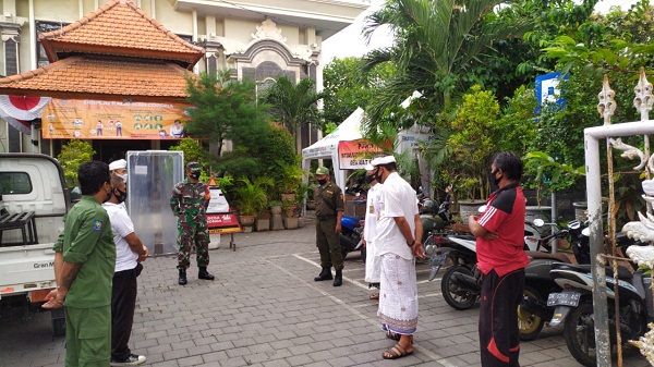 Kelurahan Sesetan Mulai Lakukan Sosialisasi Perwali Protokol Kesehatan