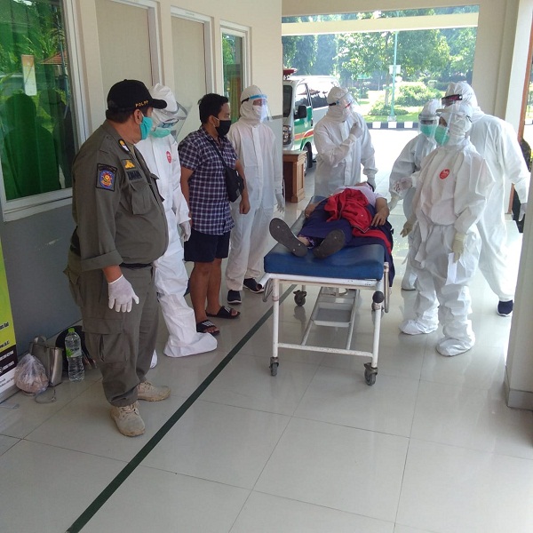 Pasca Ditertibkan, Pol PP Kota Denpasar Rapid Test ODGJ
