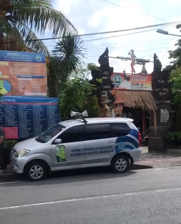 Tim Gabungan Pemkot Gencarkan Sosialisasi Prokes Sasar Desa/Kelurahan Dengan Kasus Tinggi Kali Ini Sasar Desa Padangsambian Kelod