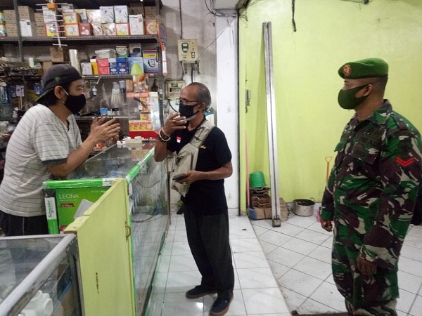 Desa Pemecutan Klod Gencarkan Penegakan Hukum dan Sosialisasi Prokes, Meminimalisir Penyebaran Covid-19
