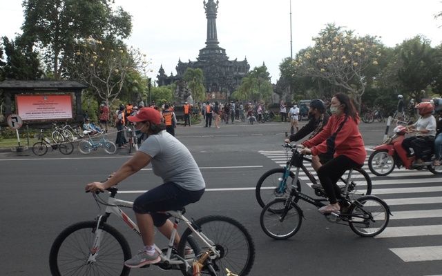 Bersepeda Menjadi Tren masyarakat Denpasar di Masa Kini