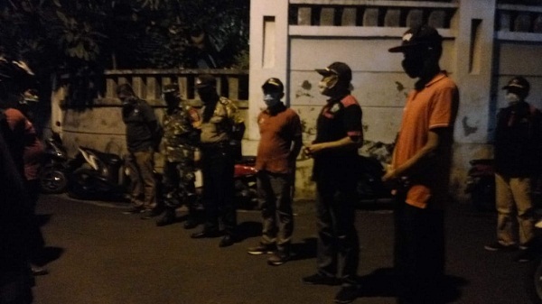 Desa Dangin Puri Kangin Laksanakan Pendataan Penduduk Non Permanen di Br. Mertha Rauh, dan Sidak Prokes