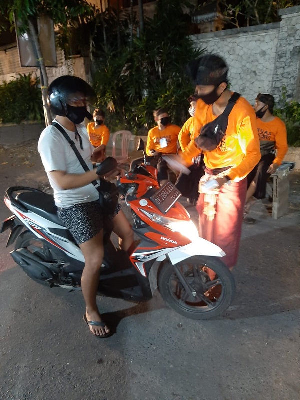 Kiat Satgas Gotong Royong Banjar Kertagraha Cegah Covid-19, Terapkan Pola Satu Pintu Akses Keluar Masuk