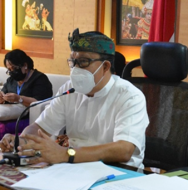 Rai Iswara : Sesuai Arahan Gubernur, Denpasar Fokus Tangani Klaster Pasar, dan Perjalanan Dalam Daerah, GTPP Rancang Pengetatan Mobilitas Penduduk Non Permanen dan Pasar Tumpah