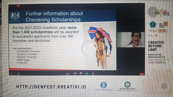 Pemkot Denpasar Dukung Program Chevening Scholarship Bersama British Embassy