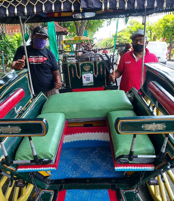 Dokar City Tour Denpasar Beroperasi Terapkan Prokes, Sabtu-Minggu Gratis, Senin-Jumat Pembayaran Bisa Gunakan Qris