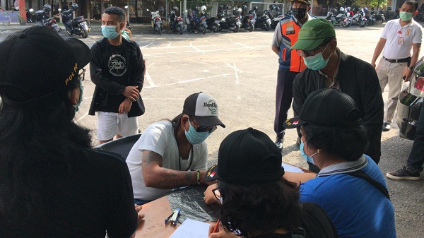 Tim Yustisi Denpasar Kembali Jaring 11 Orang Langgar Protokol Kesehatan