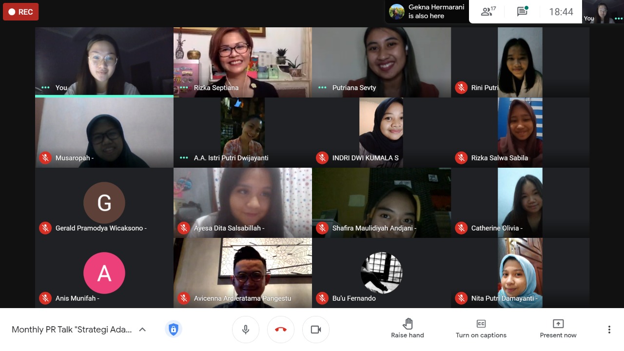 Perhumas Muda Denpasar Bali Gelar PR Talk tentang Kehumasan