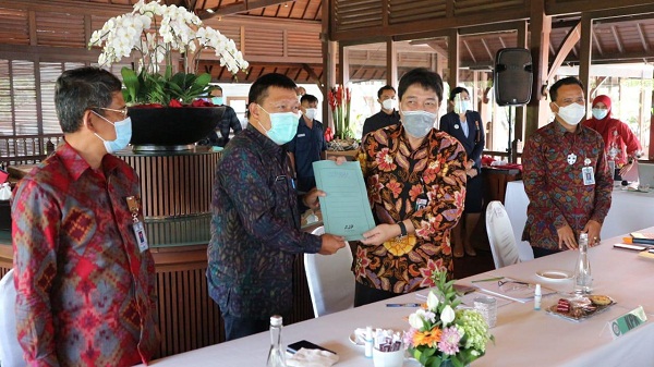 Sekda Rai Iswara Hadiri Rakor Optimalisasi Pendapatan Daerah, Paparkan Beragam Inovasi Dukung Maksimalisasi PAD di Masa Pandemi Covid-19