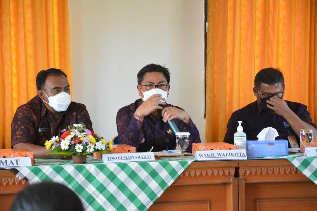 Serap Aspirasi Wawali Arya Wibawa  Turun Ke Kelurahan Dauh Puri