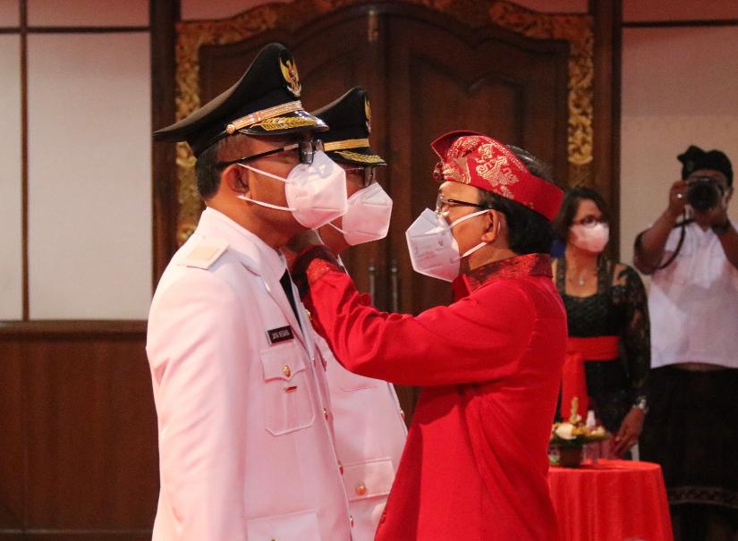IGN Jaya Negara - Kadek Agus Arya Wibawa Resmi Nahkodai Ibu Kota Bergerak Dalam Spirit 'Vasudhaiva Kutumbakam', Lanjutkan Estafet Pembangunan Menuju Denpasar Maju