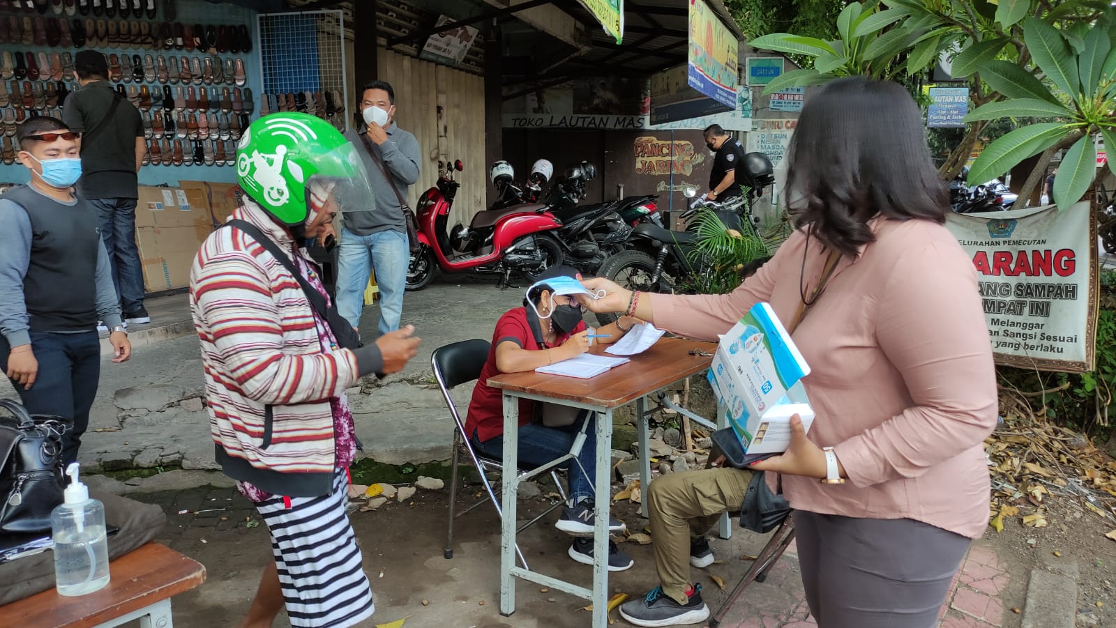 Tim Yustisi Denpasar 36 Pelanggar Prokes