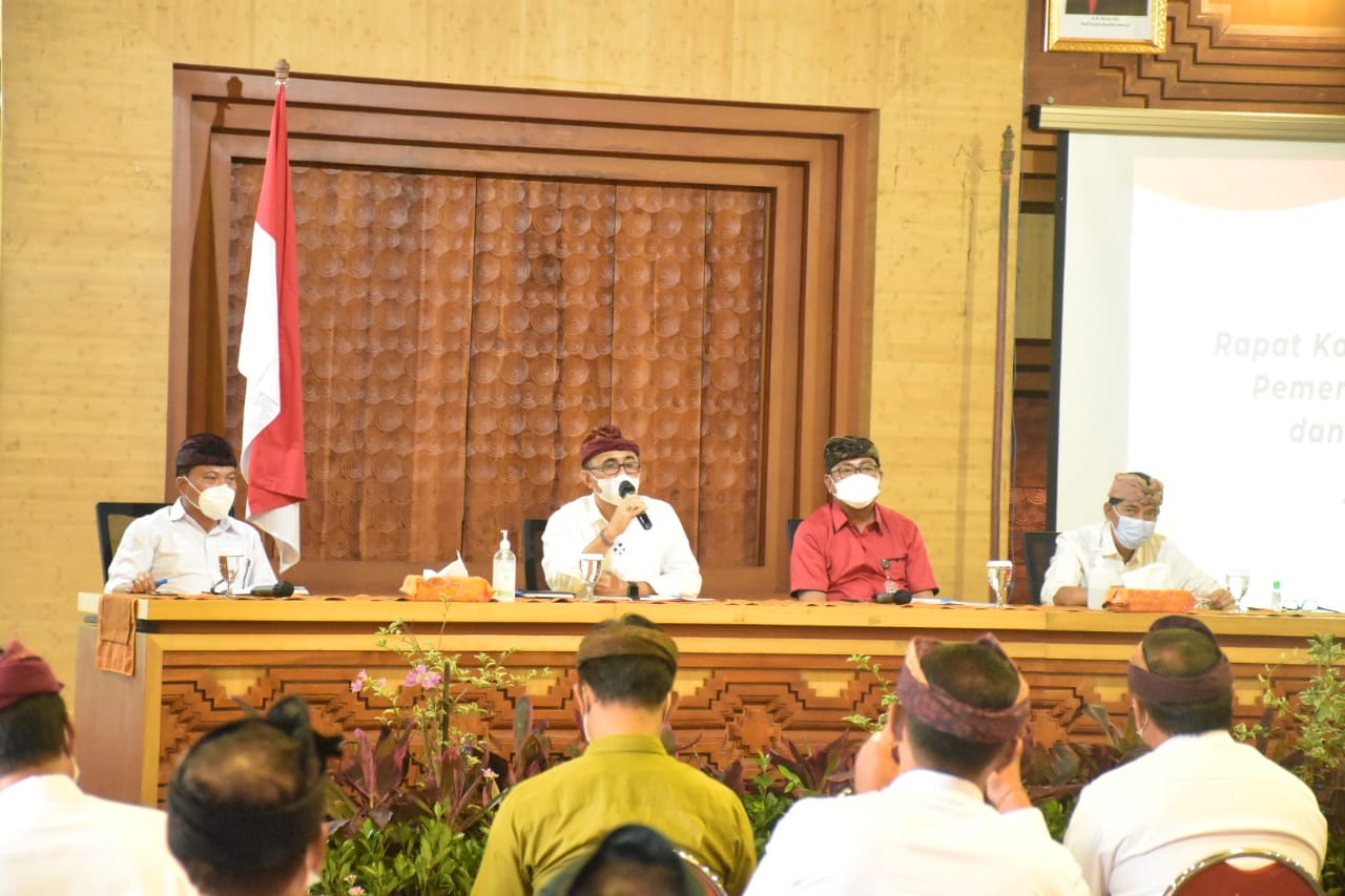 Dari Rapat Koordinasi Pembangunan Kota Denpasar  Utamakan Pelayanan Vaksinasi dan Pengelolaan  Sampah