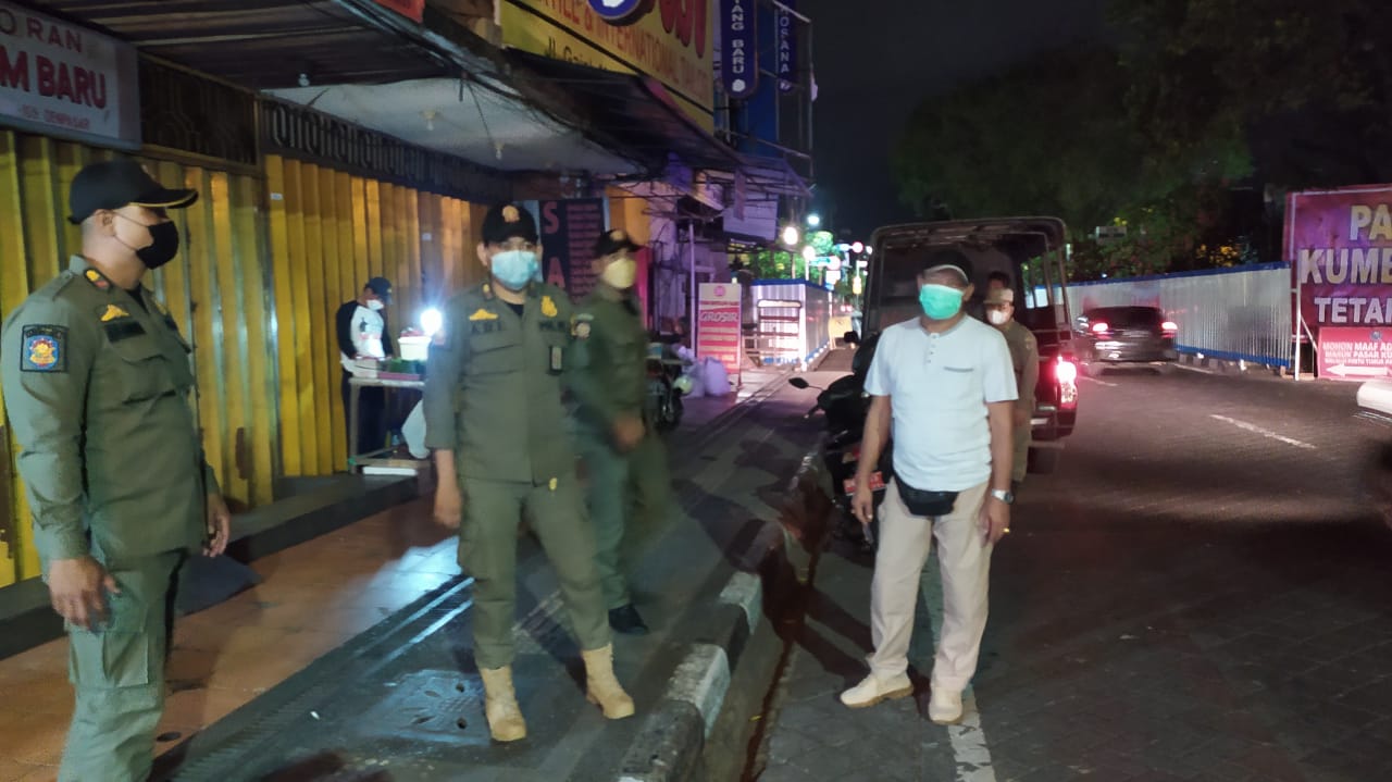 Tim Yustisi Kota Denpasar Rutin Laksanakan Giat Yustisi PPKM Level IV