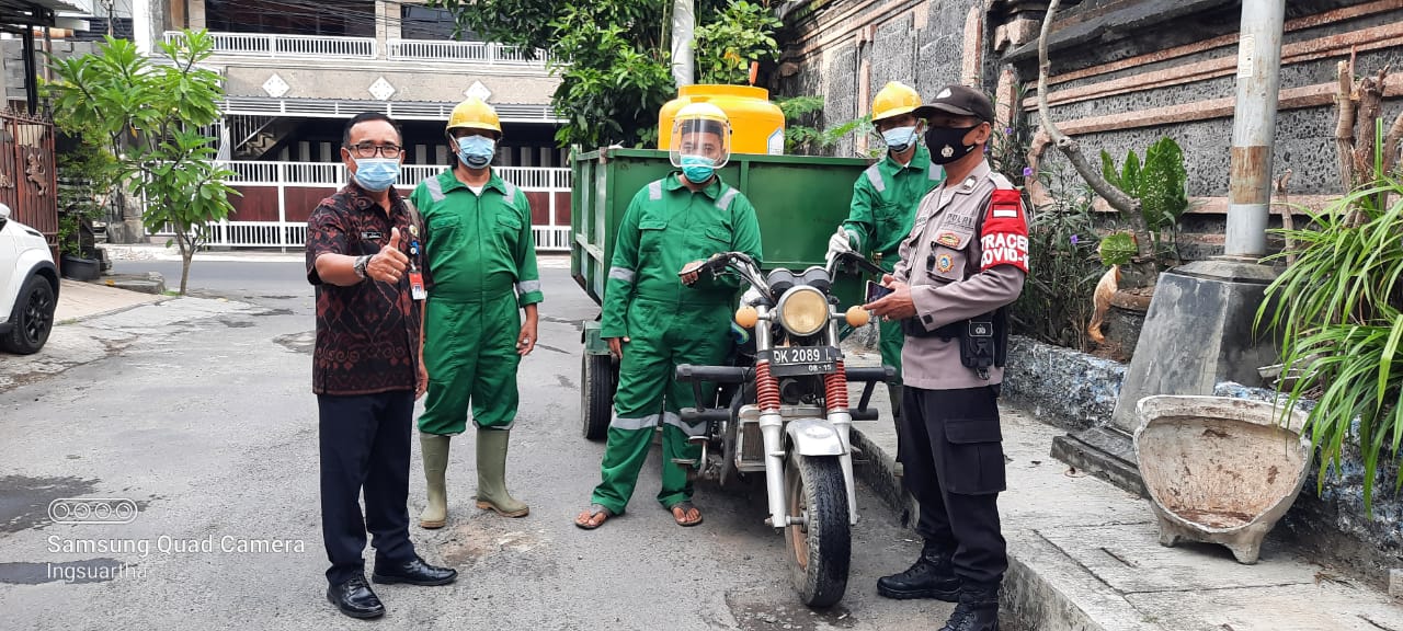 Pemkot Denpasar Kembali Semprotkan Eco Enzyme di  Seluruh Jalan Desa/Lurah di Kota Denpasar