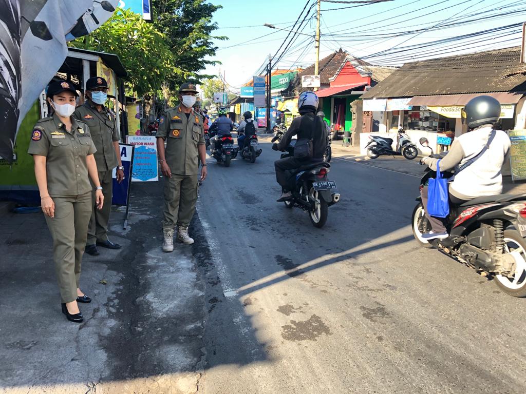 Tim Yustisi Kota Denpasar Galakan Penertiban Protokol Kesehatan