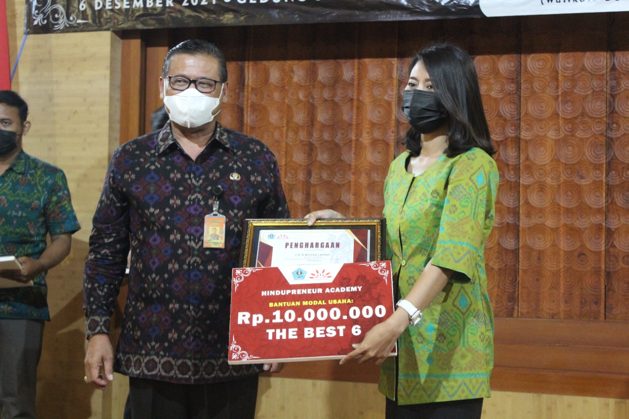 Hindupreneur Academy Ciptakan Wirausaha Muda Kota Denpasar. Sekda Alit Wiradana, Harapkan Generasi Muda Lebih Kreatif, Inovatif dan Kompetitif.