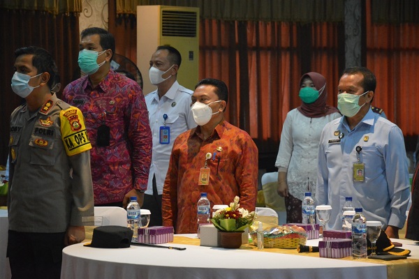 Pj. Sekda Made Toya Hadiri Sertijab Kalapas Kerobokan.