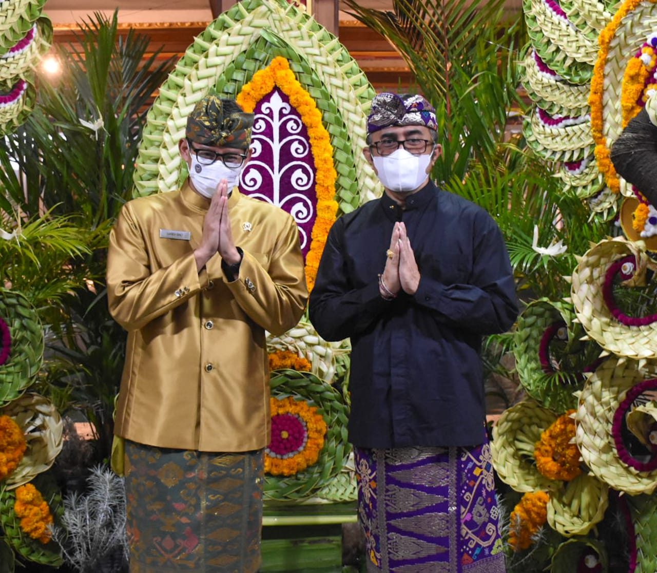 Hadiri Pembukaan PKB XLIII Tahun 2021  Jaya Negara: Jadi Wahana Puncak Kreatifitas Seniman di Masa Pandemi