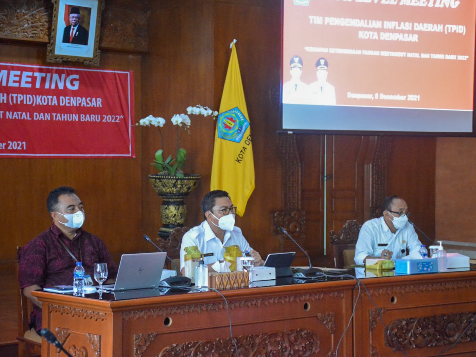 TPID Kota Denpasar Optimalisasi 4 K Jaga Stabilitas Harga dan Inflasi Jelang Nataru